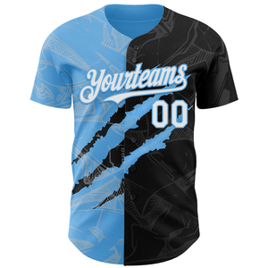 Desmoines Baseball Jersey Men's Short Sleeve Button Front Moisture Wicking <b>Athletic</b> Fit Custom Name Number Sublimated Print - Product Image 4
