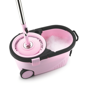 Durable plastic <b>mop</b> spinner with efficient design for easy rinsing and wringing keeping floors clean with minimal effort - Product Image 5