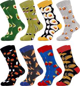 Divertido Juego de Calcetines para Papá con Mensajes Humorísticos, Calcetines Deportivos de Nailon/Algodón para Uso Casual de Verano - Product Image 6