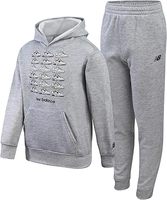 Ensemble de vêtements pour hommes : Survêtement Joggers entièrement personnalisé avec broderie effet vieilli, en molleton français épais délavé à l'acide