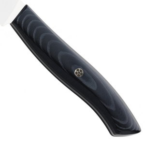 Couteaux à éplucher professionnels avec lame en acier inoxydable tranchante et manche ergonomique à motifs noirs pour l'épluchage des fruits et la cuisine - Product Image 5