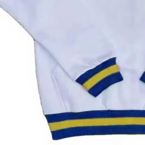 Sweat-shirt personnalisé à col rond en polaire unie polyester/coton, bleu et jaune, à manches longues, pour la sororité Sigma Gamma Rho, faible MOQ - Product Image 5