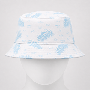 Sombrero de Pescador de Algodón con Estampado Tropical Personalizado, Unisex, para Verano, con Logotipo Bordado, Fabricante al por Mayor, Gorra de Playa de Alta Calidad - Product Image 2