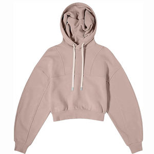 Sudadera Corta Transpirable de Último Diseño, Marca Privada, Secado Rápido, Ecológica, con Rayas en Contraste, para Unisex - Product Image 1