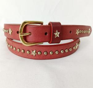 Cinturón Fino de Cuero Genuino para Hombre y Mujer, Estilo Vaquero, con Hebilla de Anillo en D, Sólido, Duradero, de Aleación, Modelo 2026 Vintage Western - Product Image 4