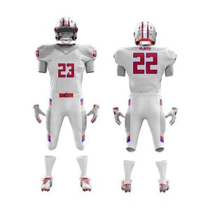 Uniforme de Fútbol Americano Personalizado de Secado Rápido, Ropa Deportiva Transpirable de Verano, Sublimación, Nuevo Stock 2026 - Product Image 1