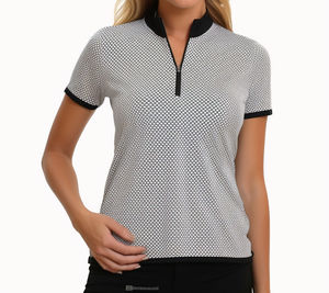 Camisetas de Golf para Hombre 2025, Antiarrugas, de Secado Rápido, con Cierre de 1/4, Manga Corta, Personalizadas de Alta Calidad, en Poliéster/Algodón - Product Image 6