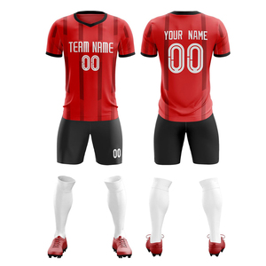 Conjunto de Uniforme de Fútbol Personalizado de Nuevo Diseño, Camiseta y Pantalones Cortos de Entrenamiento Profesional, Uniforme de Fútbol de Alta Calidad - Product Image 1