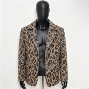 Chaquetas de Motocicleta Personalizadas, Ajustadas y Elegantes para Hombre, Chaqueta de Cuero con Estampado de Leopardo, Chaqueta de Piel Sintética con Estampado de Leopardo para Hombre - Product Image 4