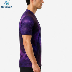 Maillot de sport court sur mesure, léger, écologique, uniforme de performance, tissu durable pour le football, la course à pied, la remise en forme - Product Image 5