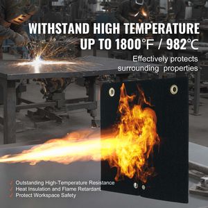 Tappetino Protettivo in Fibra di Carbonio 30x30 cm, Resistente al Calore fino a 1800°F, Protezione Antifiamma per Saldatura e Forniture di Saldatura - Product Image 2