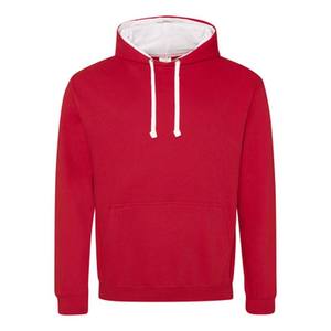 เสื้อฮู้ดผู้ชายสีเบจ ทรงปกติ ผ้าถักผสมฝ้าย 50% มีกระเป๋าหน้า สไตล์วินเทอร์ แนวอาร์แวนท์การ์ด คูลเจอร์ครูว์ ใส่สบาย - Product Image 1