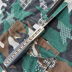 Couteaux de chasse robustes à lame pointue pour la découpe de viande et la survie en milieu agricole, ranch et nature sauvage, option terrain. - Product Image 4