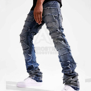 Pantalones Casuales de Diseño Personalizado, Corte Ajustado, Cintura Media, 100% Algodón, Ligeros, Elásticos, Costuras Duraderas, Prenda Ecológica - Product Image 4