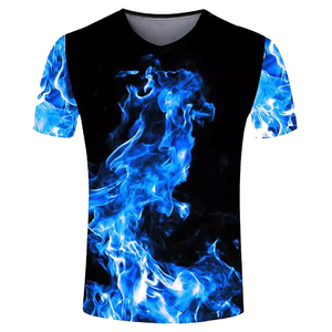 T-shirts de sublimation de styles variés, magnifiques, personnalisables, échantillon de t-shirt uni pour hommes, manches courtes, coupe oversize - Product Image 1
