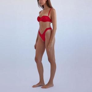 Precio al por mayor, conjuntos de bikini de 2 piezas transpirables y de secado rápido para mujer, ropa de verano, conjuntos de bikini de 2 piezas para mujer - Product Image 4