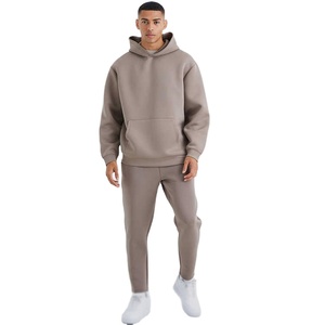 Survêtement de sport pour hommes de grande taille Ensemble sweat à capuche et joggers en coton unisexe de luxe fabriqué au Pakistan vente en gros - Product Image 5