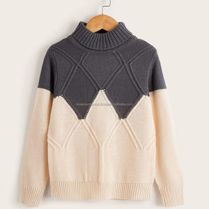 Cárdigan Casual de Invierno para Hombre, Manga Larga, Lana/Cachemira, Diseño de Parches, Antipilling, Cierre de Cremallera - Product Image 3