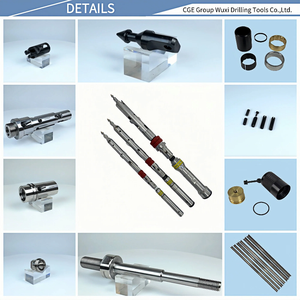 مجموعة أنابيب مزدوجة من الفولاذ الكربوني لحفر المناجم، أجزاء أداة حفر مع أنبوب داخلي وخارجي لرفع العينات - Product Image 6
