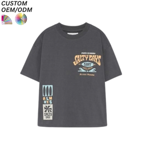 T-shirts à manches courtes pour garçons de 2 à 12 ans, de haute qualité, décontractés, 100% coton, respirants et à séchage rapide - Product Image 1