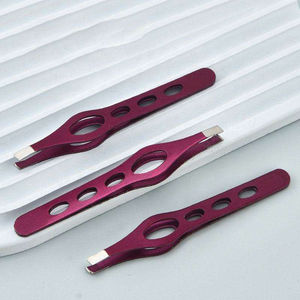 Pinza Profesional de Alta Precisión para Cejas, de Acero Inoxidable, Herramienta para Depilar el Vello Facial, con Logotipo Personalizado, Ecológica - Product Image 3