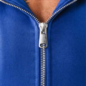 Sudadera con capucha completa para hombre, mezcla de algodón y forro polar, chaqueta informal, ropa de calle, top de gimnasio, suministro OEM personalizado al por mayor - Product Image 5