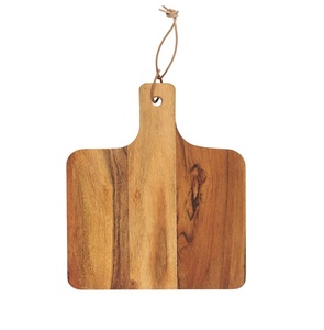 Direct factory Acacia Wooden Chopping <b>Block</b> Rectangle <b>Shape</b> Cutting Boards With Handle Kitchenware Accessory At Best price - Product Image 1