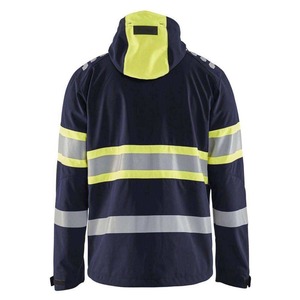Factory Price Wholesale Rate Solid Color Men Workwear Jacket Premium Quality Stand Safety Jacket Custom Logo OEM Service - Product Image 2