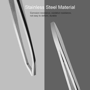 Juego de Pinzas Profesionales para Extensiones de Pestañas con Estuche, Pinzas de Acero Inoxidable Alemán, Pinzas de Volumen e Isolación - Product Image 3