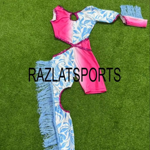 Uniformes de Animadoras Personalizados mjarotte con Logotipo Frontal Impreso por Transferencia Térmica, Uniformes Premium para Niñas y Adultas, Conjuntos para Equipos de Competición - Product Image 3