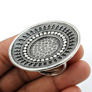 Bohemian Style 925 Sterling Silver Handmade <b>Ring</b> For Women And Girls Perfect Party Or Wedding <b>Ring</b> Available At Reasonable Price - Product Image 2