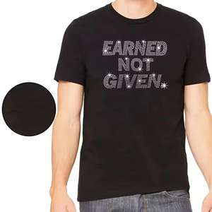 Camiseta de Algodón con Pedrería de Último Diseño, Camisetas de Verano al por Mayor, Camisetas de Estilo Nuevo con Logotipo Personalizado - Product Image 5