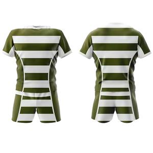 Ropa Deportiva, Uniforme de Rugby Transpirable de Alta Calidad para Adultos, Enfoque en el Rendimiento, Manga Corta, Secado Rápido, Jersey Personalizable - Product Image 2