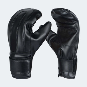 OEM Custom Design Super Breathable Genuine Leather Boxing Gloves Soft <b>Padded</b> <b>Waterproof</b> MMA Training Gloves - Product Image 5