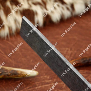 Vente en gros directe usine OEM/ODM Matériaux et fournitures pour la fabrication de couteaux en acier Damas Full Tang 10 pouces Rain Drop Blank Billet sur mesure - Product Image 6