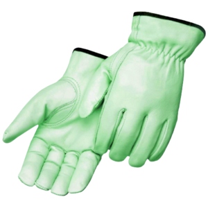 Guantes de Conducción de Cuero Granulado de Piel de Vaca, Duraderos, Cómodos, para Trabajo Industrial y de Seguridad Personal - Product Image 6
