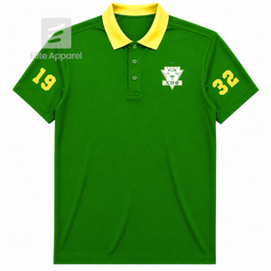 Custom Chi Eta Phi Sorority Breathable <b>Polo</b> <b>Shirt</b> with Embroidered Logo Front green <b>yellow</b> casual short Sleeve for Female - Product Image 1