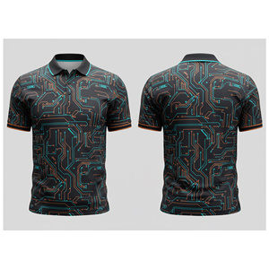 Camiseta Polo Sublimada de Diseño Personalizado – Ropa Deportiva Transpirable para Hombres, Mujeres y Jóvenes, de Secado Rápido - Product Image 1