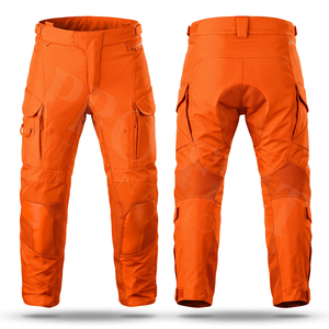 Regular Fitted Motorcycle Riding Pants Protective Cargo Trousers Breathable Anti Slip with Knee Pads Outdoor Gear Textile Pants - Product Image 4