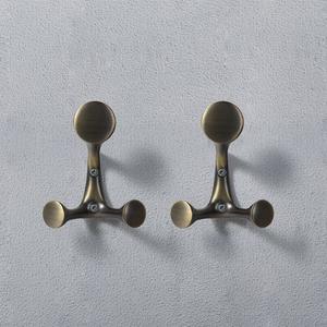 ตะขอแขวนผนังโลหะแบบหนาพิเศษ รับน้ำหนักได้มาก แขวนเสื้อ หมวก ผ้าขนหนู ป้องกันสนิม - Product Image 3