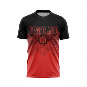 Tenues de football haut de gamme pour hommes |   Uniformes personnalisés sublimés à manches courtes 100% polyester séchage rapide 2026 - Product Image 2