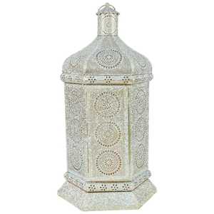 Farolillo Marroquí Mini de Alta Venta, Faroles Marroquíes para Velas, Colección Decorativa para Bodas, Farolillo Metálico para Velas de Tamaño Mediano - Product Image 4