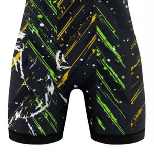 Professional Custom Sublimation Wrestling Singlet <b>Men</b> Youth High Quality Spandex <b>Lycrae</b> Compression Wrestling Uniform Gear Suit - Product Image 6