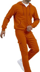 Mens Fashion Tracksuit <b>Jacket</b> and Pants Set for Everyday Comfort - Product Image 2