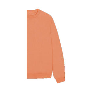 Sweat-shirt d'hiver personnalisé pour femme, en molleton tricoté polyester/coton 340g, coupe-vent, respirant, éco-responsable, col rond, gaufré - Product Image 5