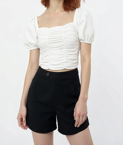 Women's Casual OEM ODM Shirt From Vietnam Clothing Manufacturer Good Price for Wholesale Sustainable Customize Clothing - Product Image 2