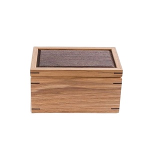 Urne funéraire américaine en acier inoxydable pour cendres humaines, commémoration d'animaux de compagnie, finition bois naturel écologique, 220 pouces cubes - Product Image 5