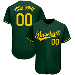 Maillot de baseball unisexe de qualité supérieure fabriqué au Pakistan, design imprimé, entièrement boutonné, 100% polyester, respirant et léger - Product Image 4