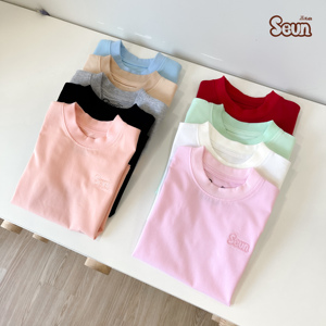 T-shirt en coton pour tout-petits, garçons et filles, vêtements pour enfants, vente en gros, manches courtes élastiques, tee-shirt d'été fabriqué au Vietnam, prix d'usine imbattable - Product Image 5