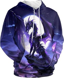Sudadera con capucha con estampado de caballos blancos corriendo en el agua y puesta de sol, ropa informal para adultos, impresión digital para todas las estaciones - Product Image 5
